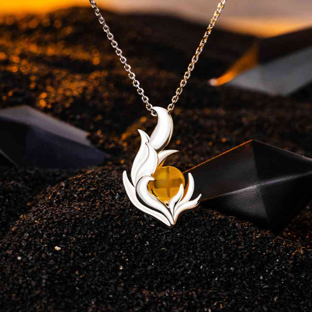 Naruto Shippuden Nine Tails Chakra Mode Pendant