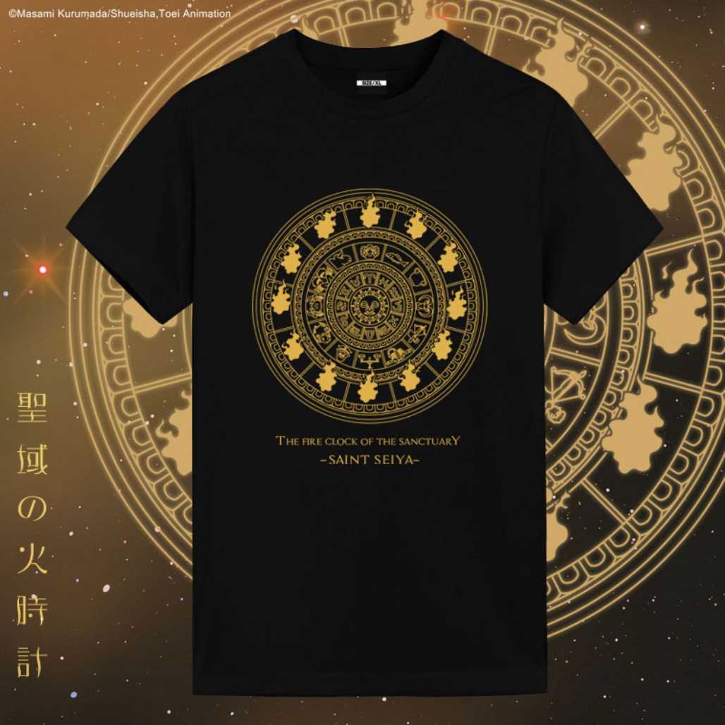 Saint Seiya The Fire Clock's Sanctuary Anime Tee - FIHEROE.