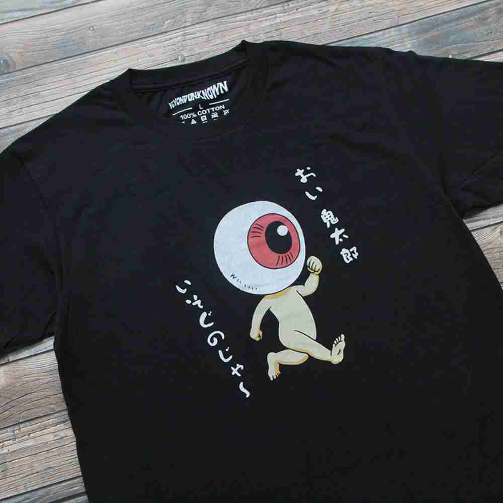 Hot Manga GeGeGe No Kitaro Anime Graphic Tee - FIHEROE.