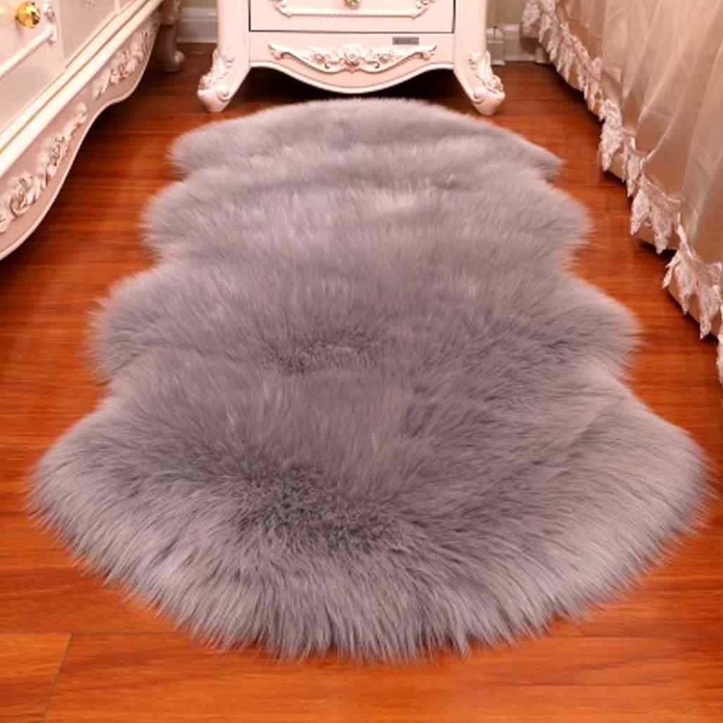 Fairy Core Whimsical Bedroom Shag Carpet