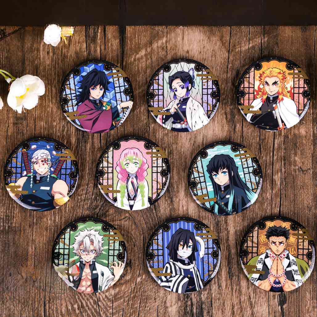 Official Demon Slayer Pins Anime Blind Box Set