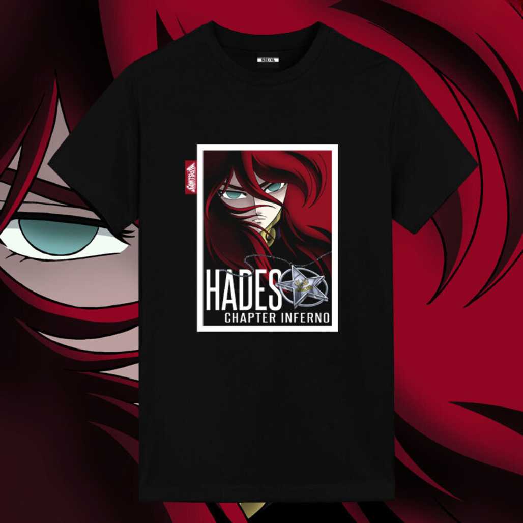 Camisetas gráficas del anime Saint Seiya Hades Inferno