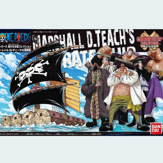 One Piece Ship Marshall D Teach Raft Model Kit - FIHEROE.