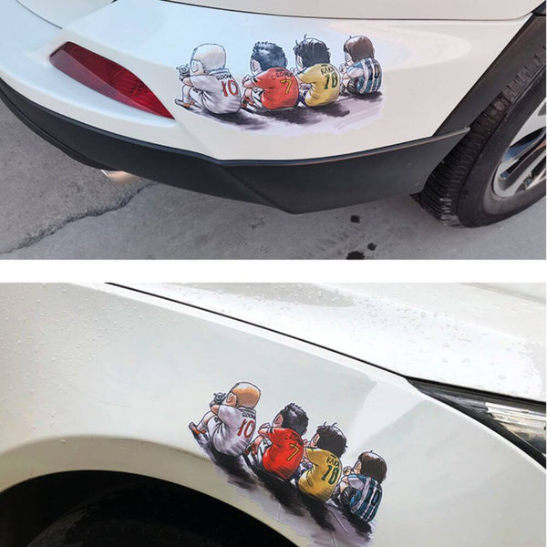 Incredible Scratch Covers Anime Car Stickers - FIHEROE.
