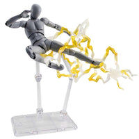 Thumbnail for Bandai Yellow Lightning Effect DIY Figure Display - FIHEROE.