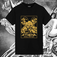 Thumbnail for Camiseta gráfica de anime de la vieja escuela con el exclamador Athena