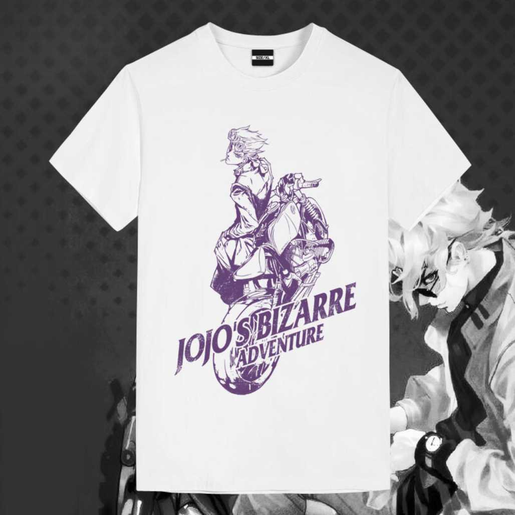 Camiseta con gráficos del anime JoJo's Bizarre Adventure de GioGio