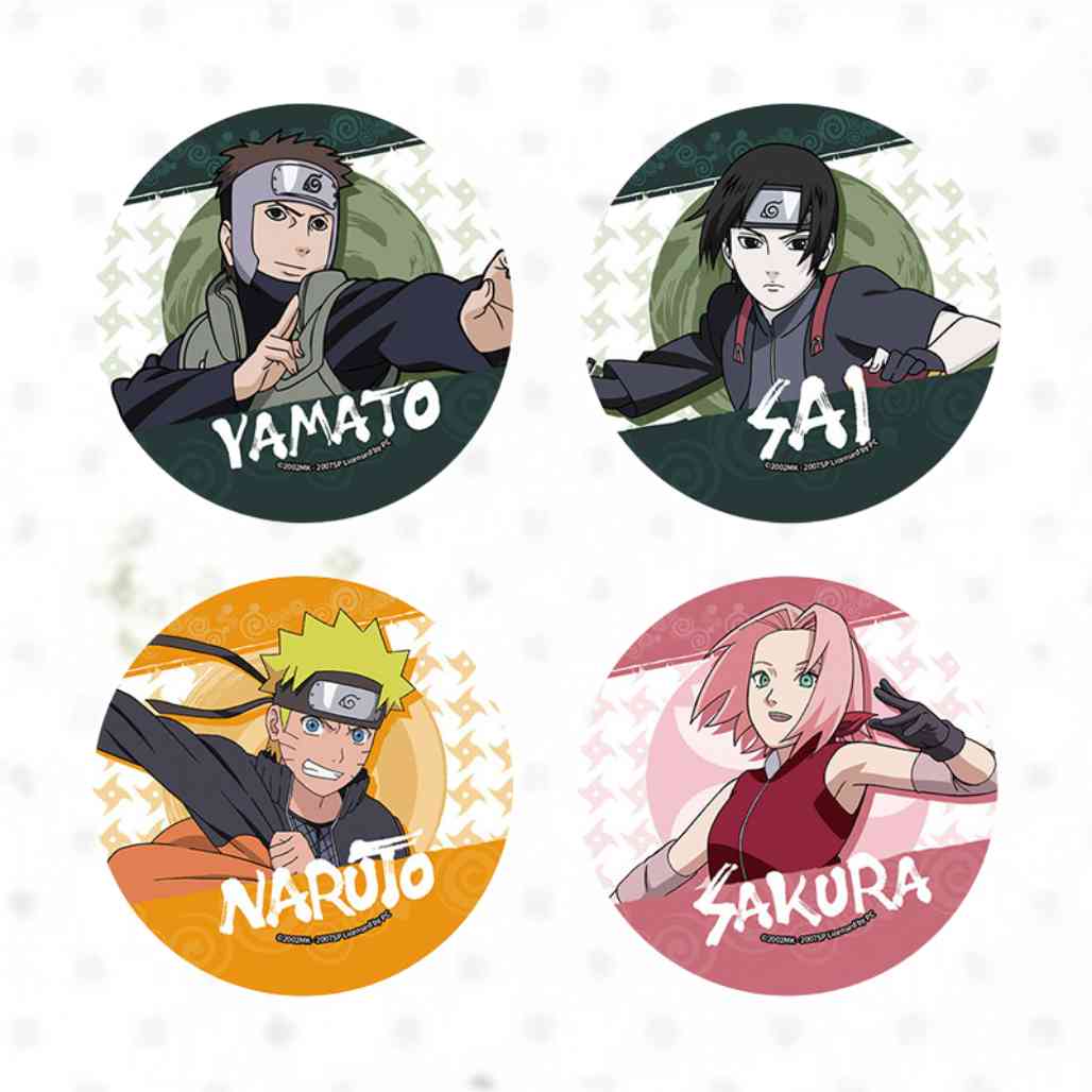 Naruto Shippuden Yamato Taicho Team 7 Anime Pins