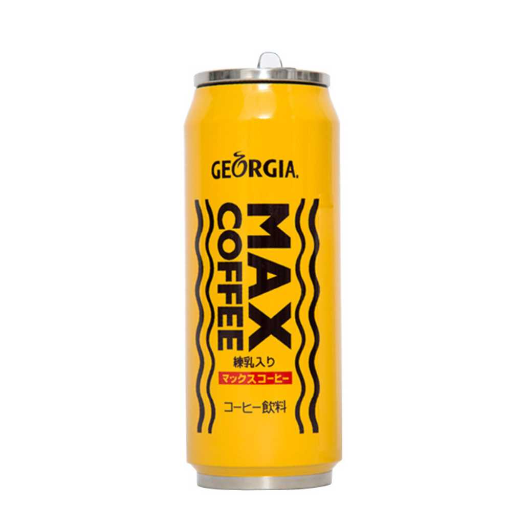 Georgia Max Coffee Soda Can Anime Tumbler Cups - FIHEROE.