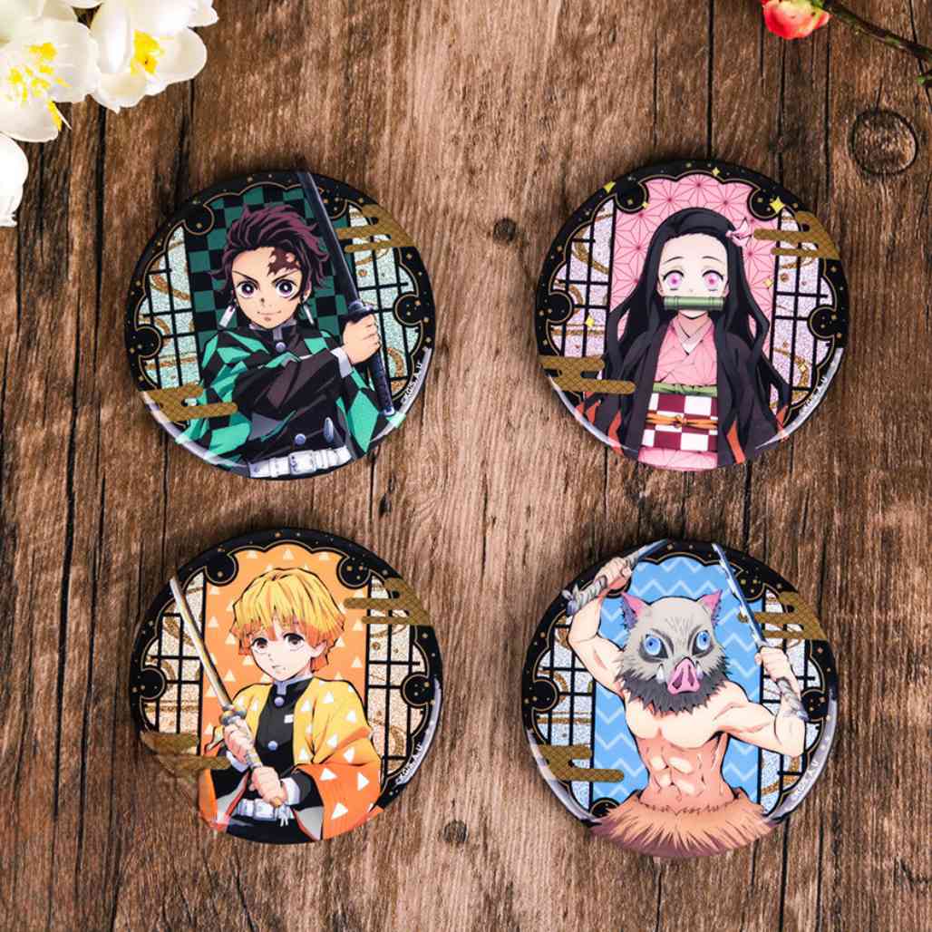 Official Demon Slayer Pins Anime Blind Box Set