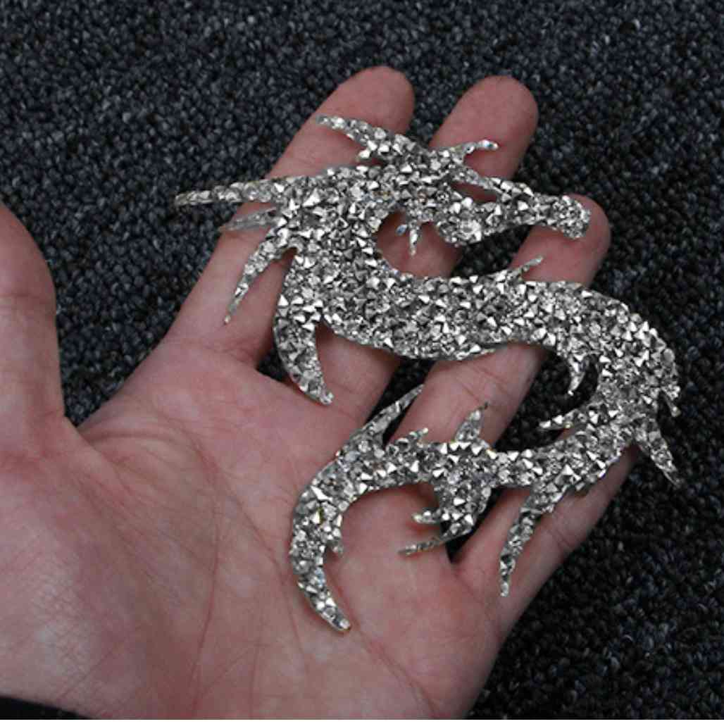 Dragon Bling Studded Custom Anime Car Decal