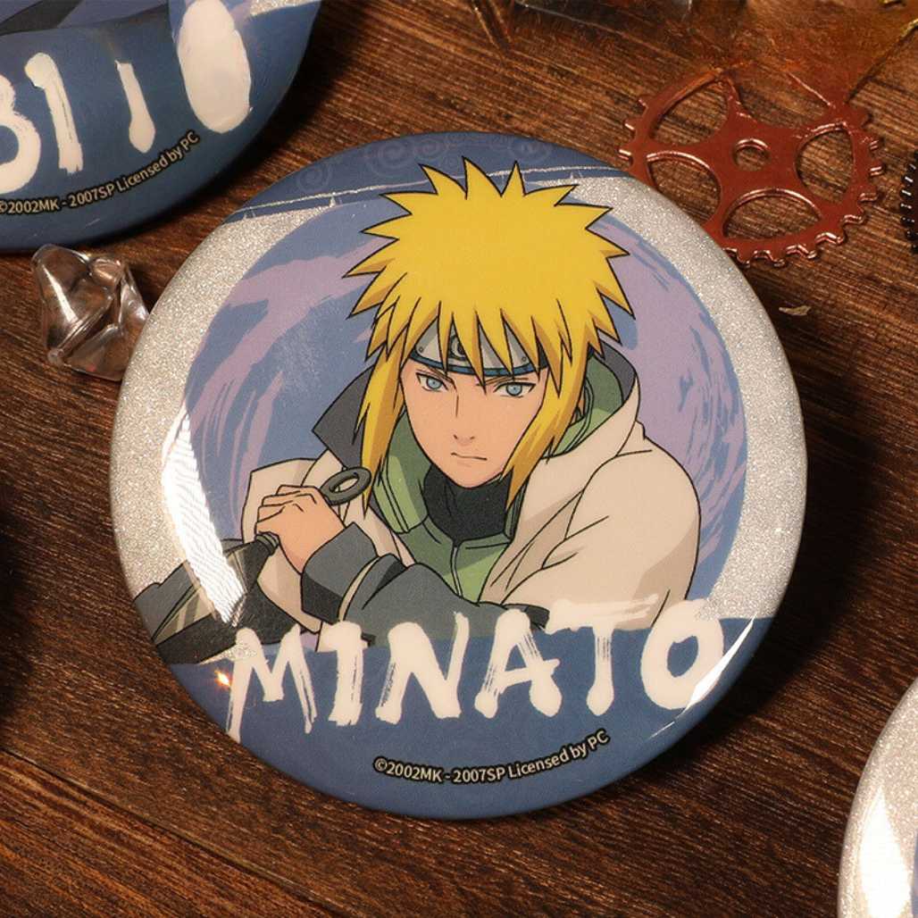 Naruto Shippuden Team 6 Minato Anime Badges - FIHEROE.