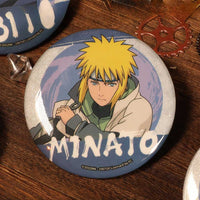 Thumbnail for Naruto Shippuden Team 6 Minato Anime Badges - FIHEROE.