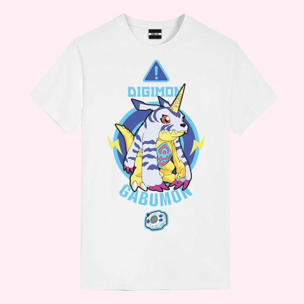 Camisetas gráficas de personajes de anime de Digimon