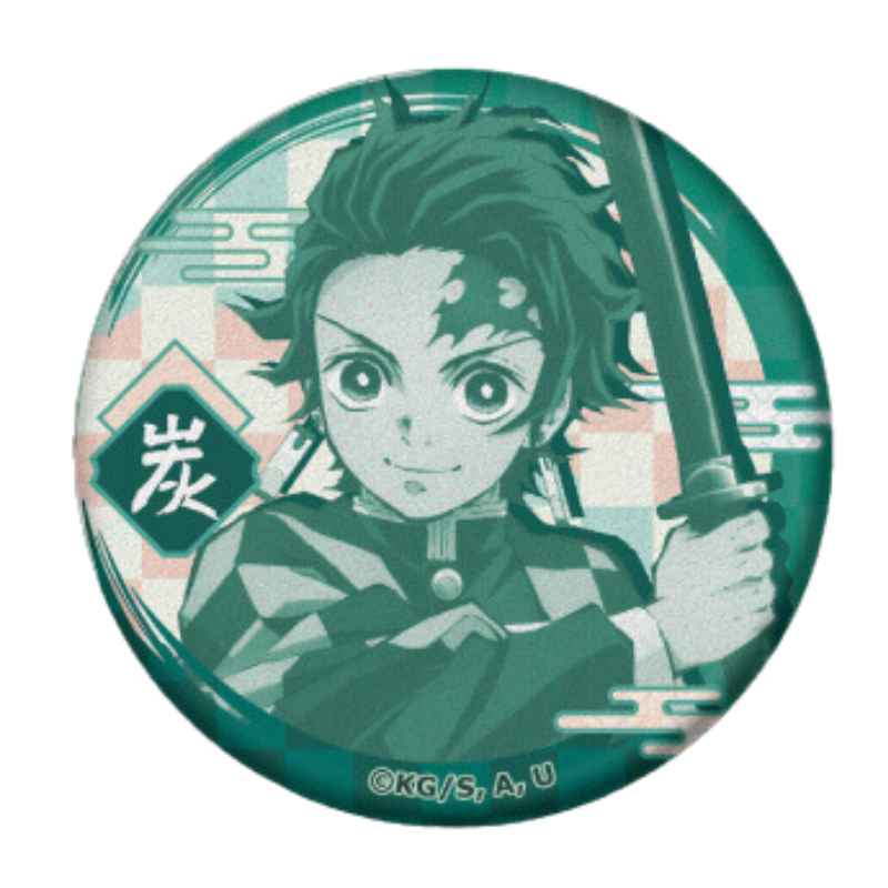 Demon Slayer Characters Button Anime Badges - FIHEROE.