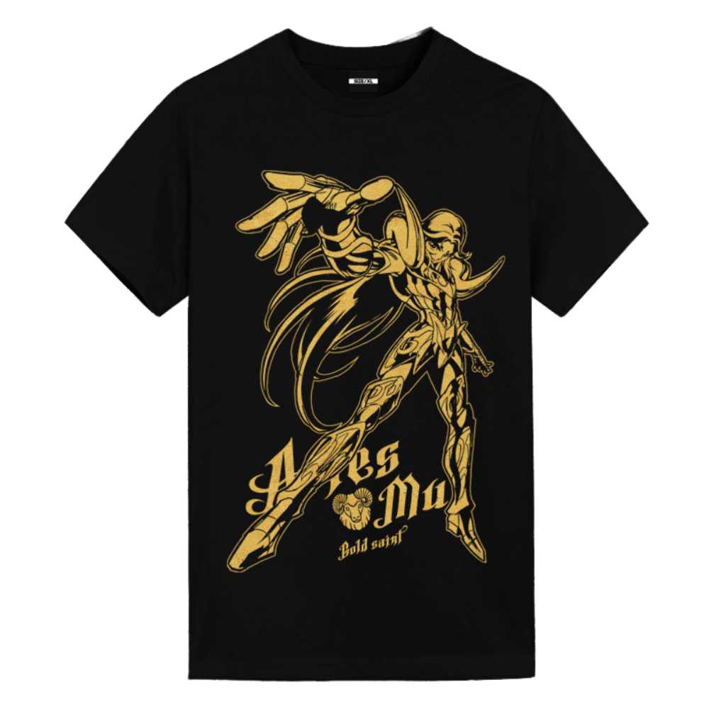 Saint Seiya Characters Anime Graphic Tees - FIHEROE.