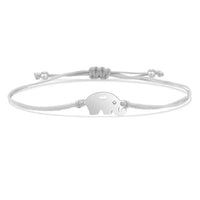 Thumbnail for Cute Elephant Animal Totem Rope Charm Bracelet