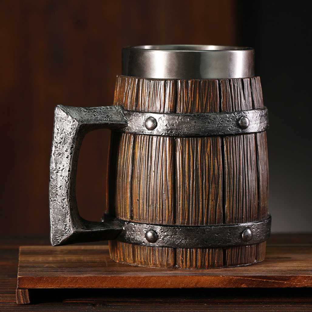 Barrel Stainless Steel Old World Pirate Anime Mug - FIHEROE.