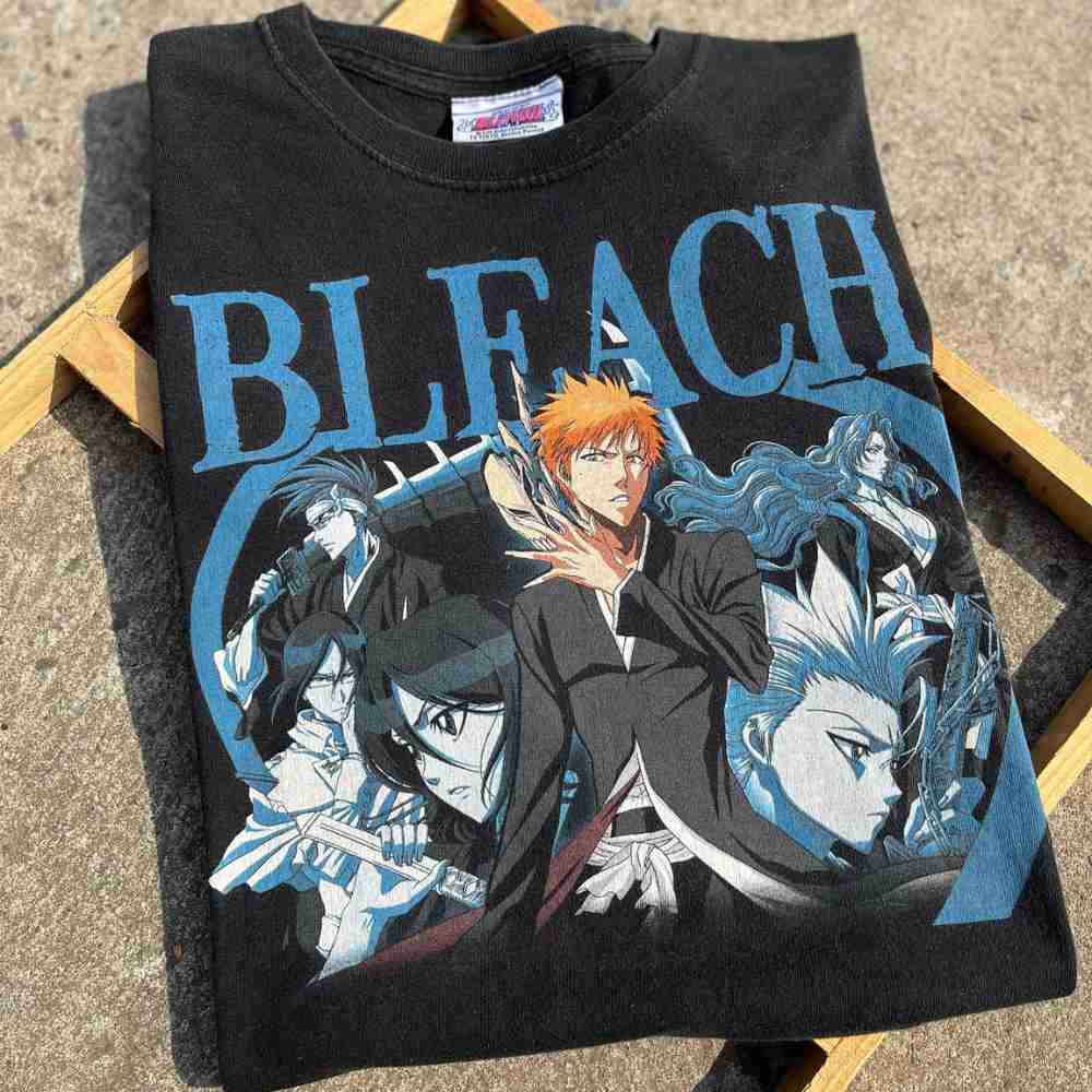 Bleach Offical Merch Anime Graphic Tee - FIHEROE.