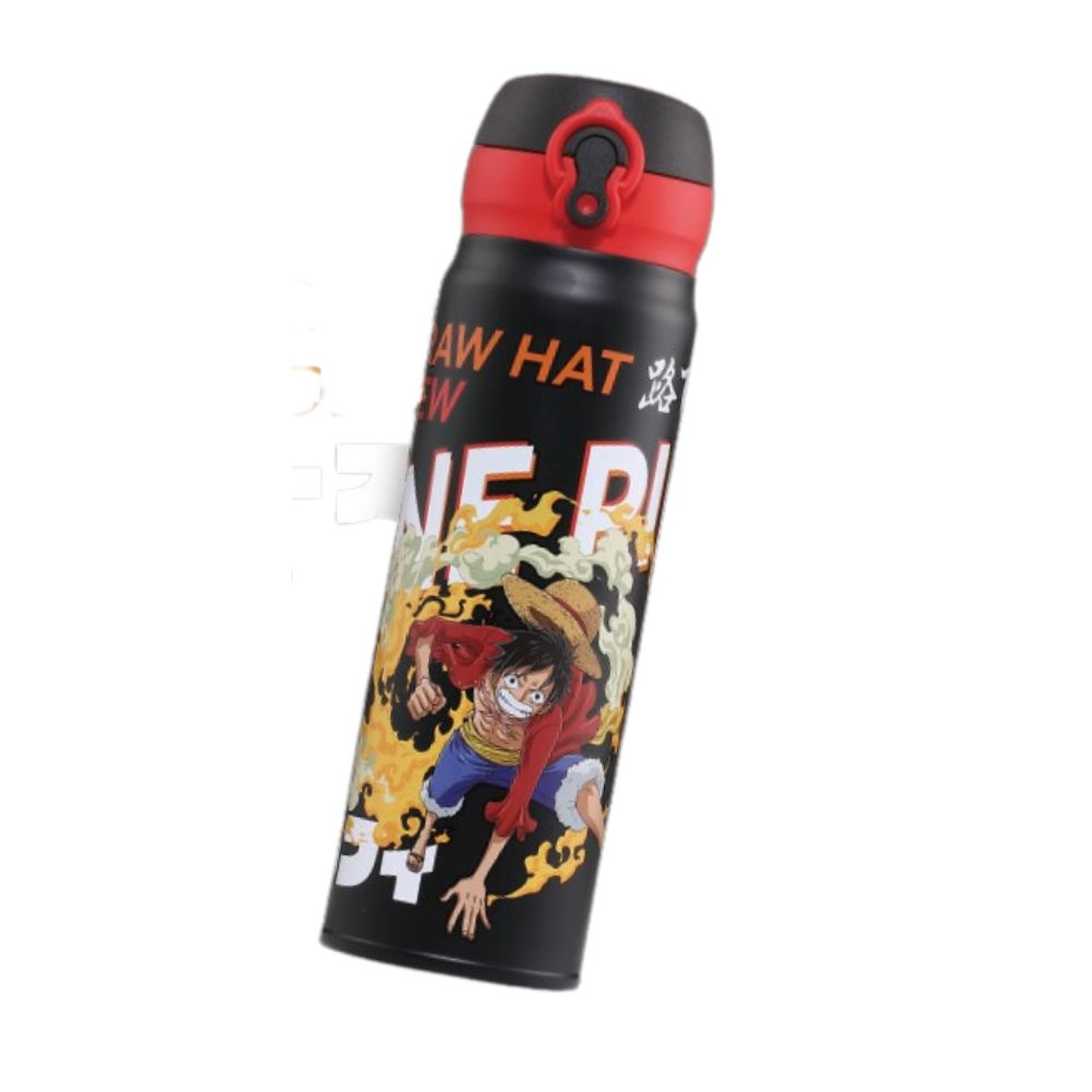 One Piece Straw Hats Water Bottle