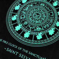 Thumbnail for Saint Seiya The Fire Clock's Sanctuary Anime Tee - FIHEROE.