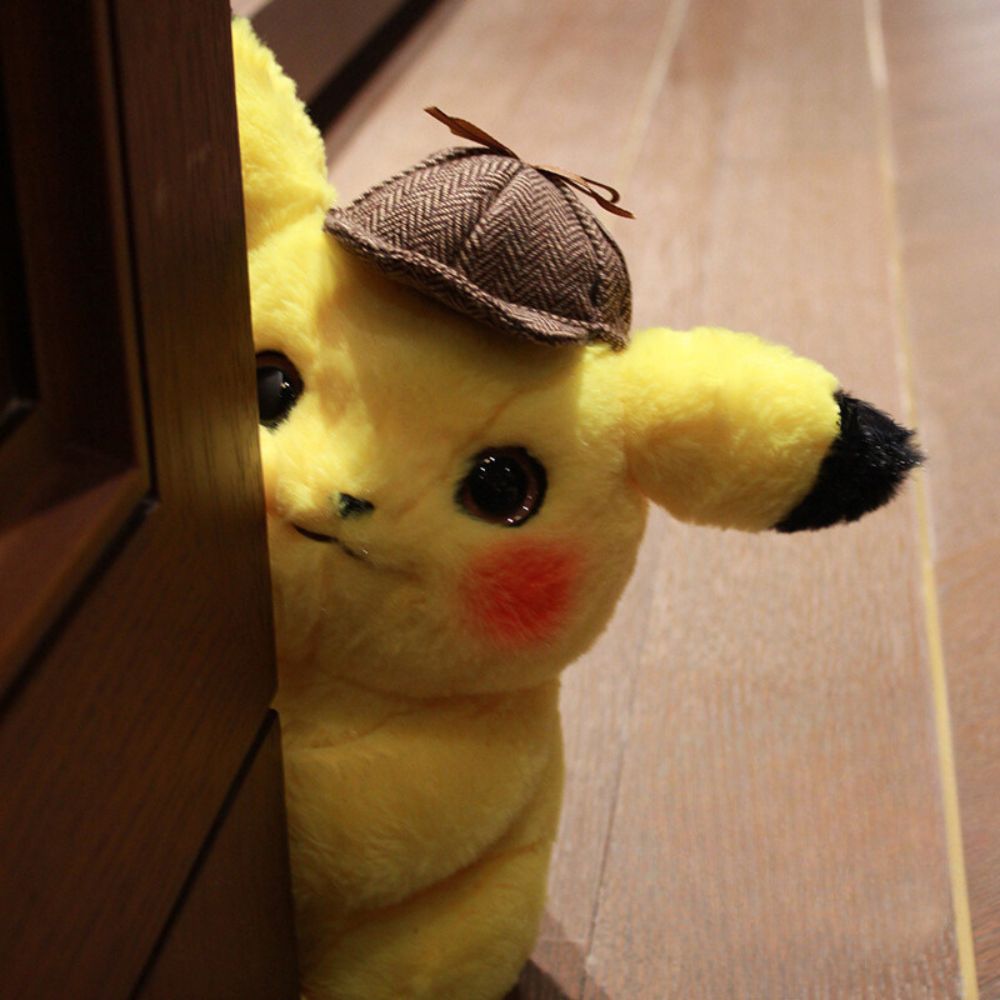 Detective Pikachu Anime Stuffed Animal - FIHEROE.