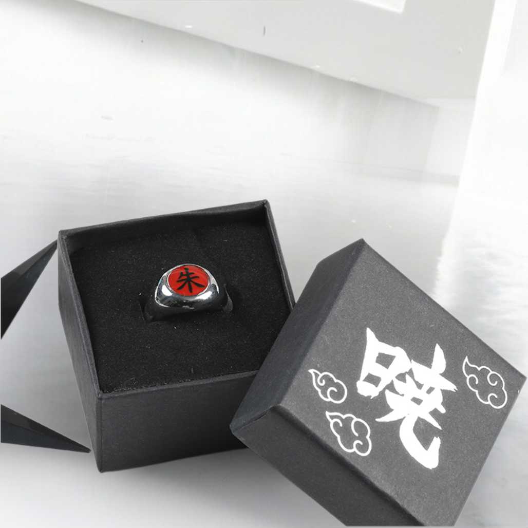 Itachi Uchiha Akatsuki Symbol Anime Ring - FIHEROE.