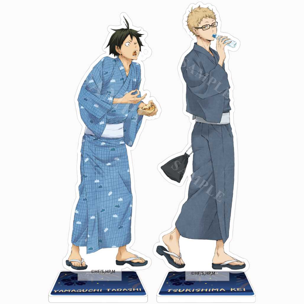 Haikyuu Characters Kimono Acrylic Anime Standees - FIHEROE.