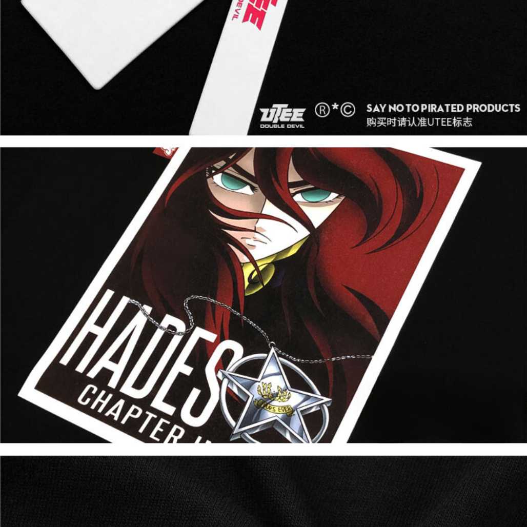 Camisetas gráficas del anime Saint Seiya Hades Inferno