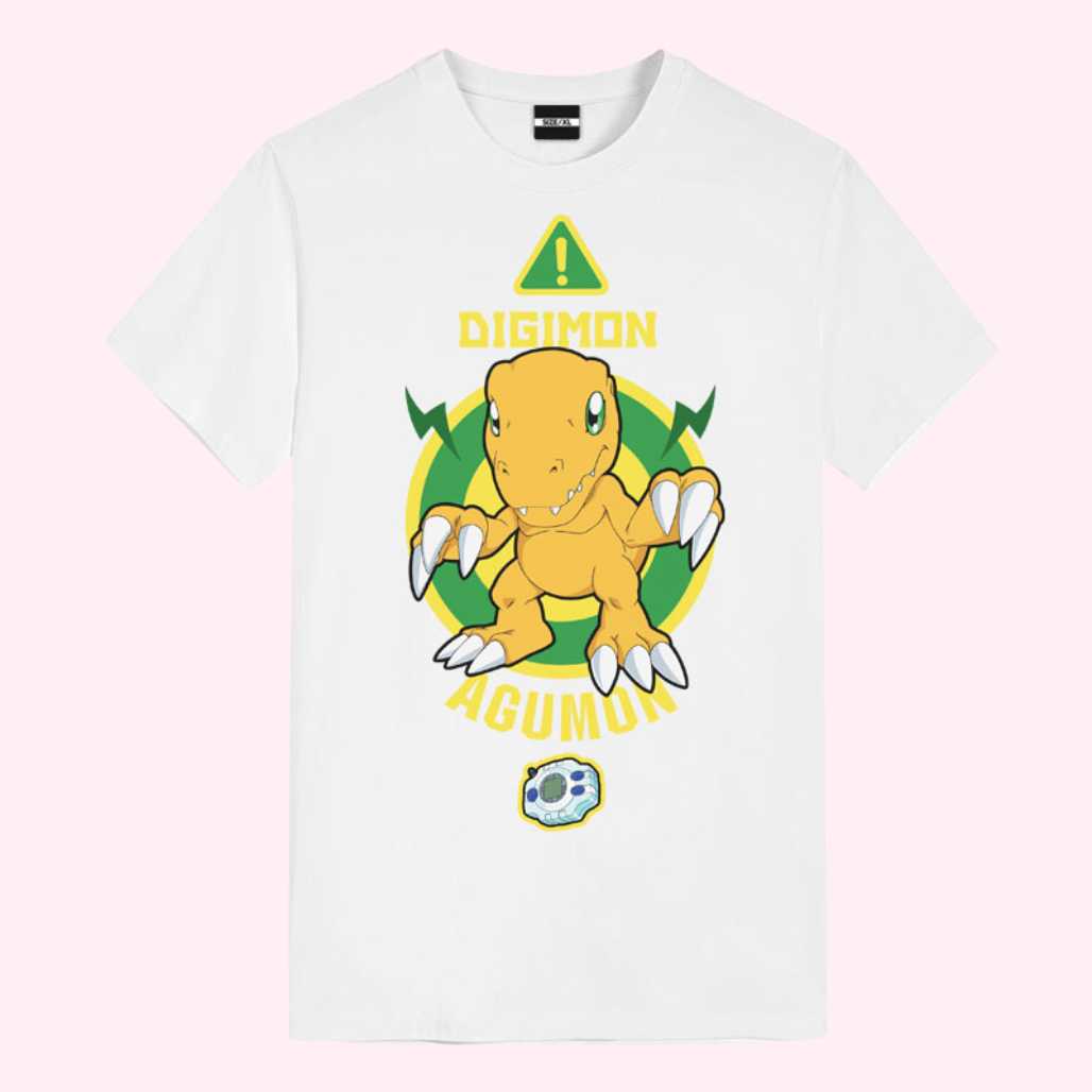 Camisetas gráficas de personajes de anime de Digimon