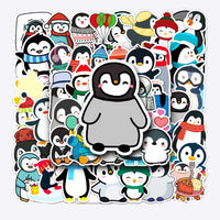 Thumbnail for Penguin Animal Graffiti Scooter Luggage Stickers - FIHEROE.