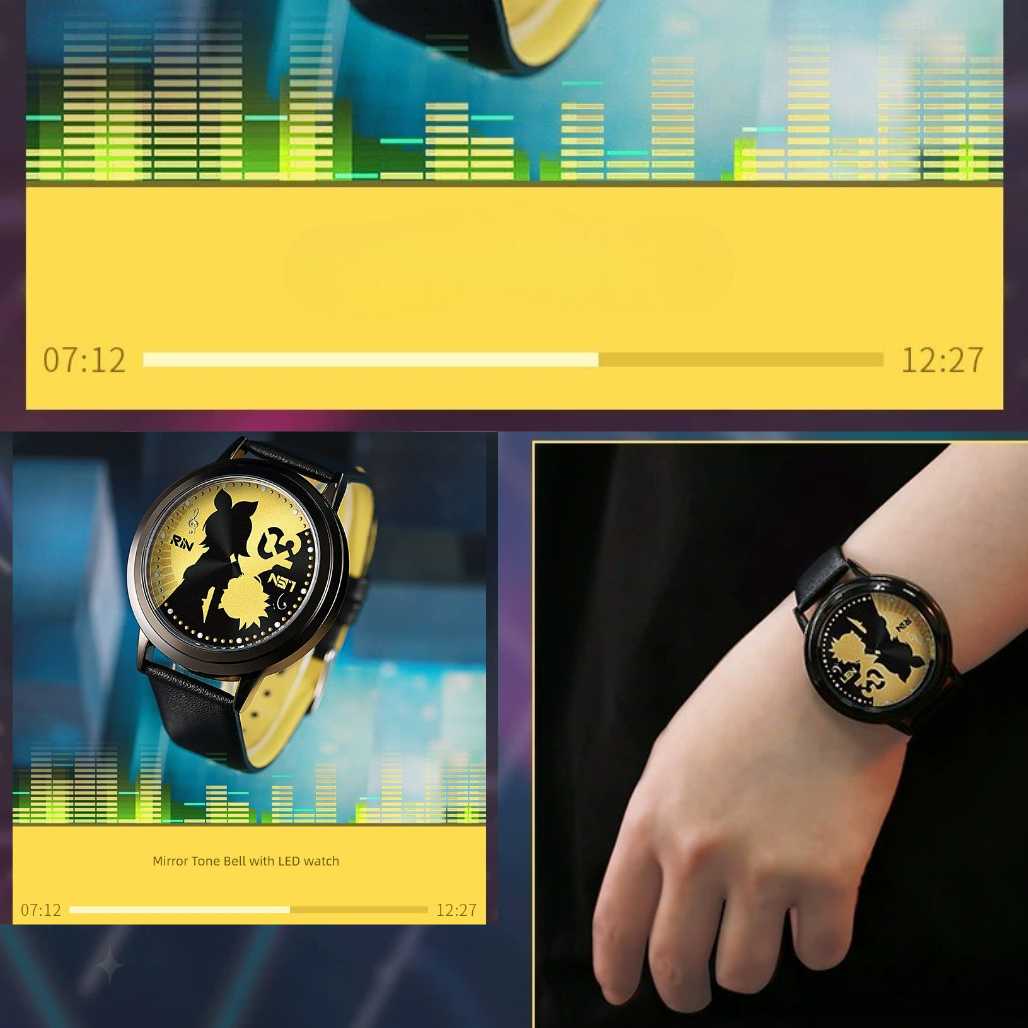 Lucky Stone Vocaloid Series Kagamine Rin Watch - FIHEROE.