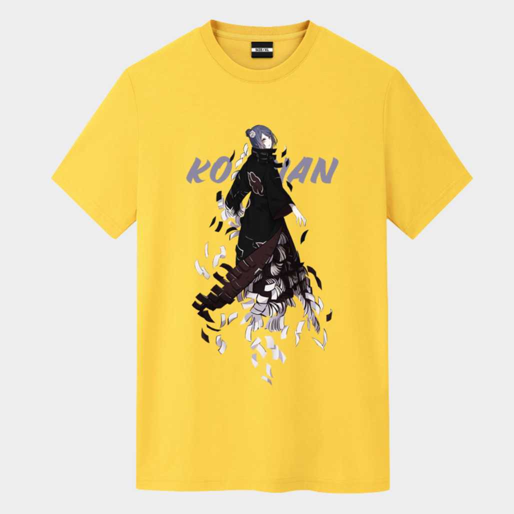 Camiseta gráfica de anime Naruto Shippuden Akatsuki Konan