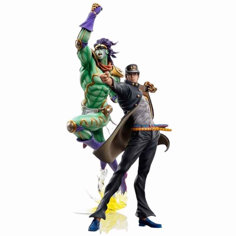 Unleashing the Power: Jotaro Kujo and Star Platinum Duo! A stand