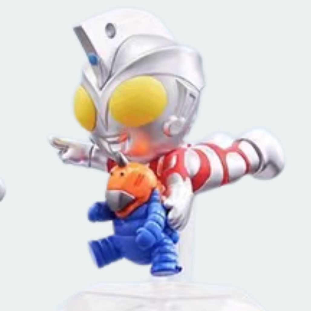 Figuras de Ultraman en caja sorpresa de anime ultra lindas