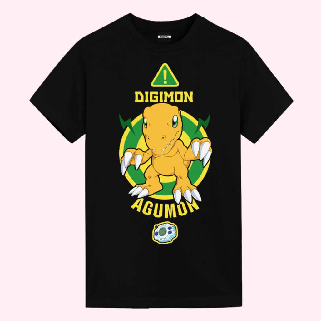 Camisetas gráficas de personajes de anime de Digimon