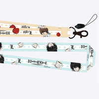 Thumbnail for Death Note Characters Anime Lanyard Key Tags - FIHEROE.