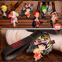 Thumbnail for Straw Hat Crew One Piece Keychain Set - FIHEROE.