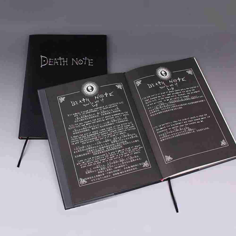 Official Death Note Book Anime Props Replica - FIHEROE.