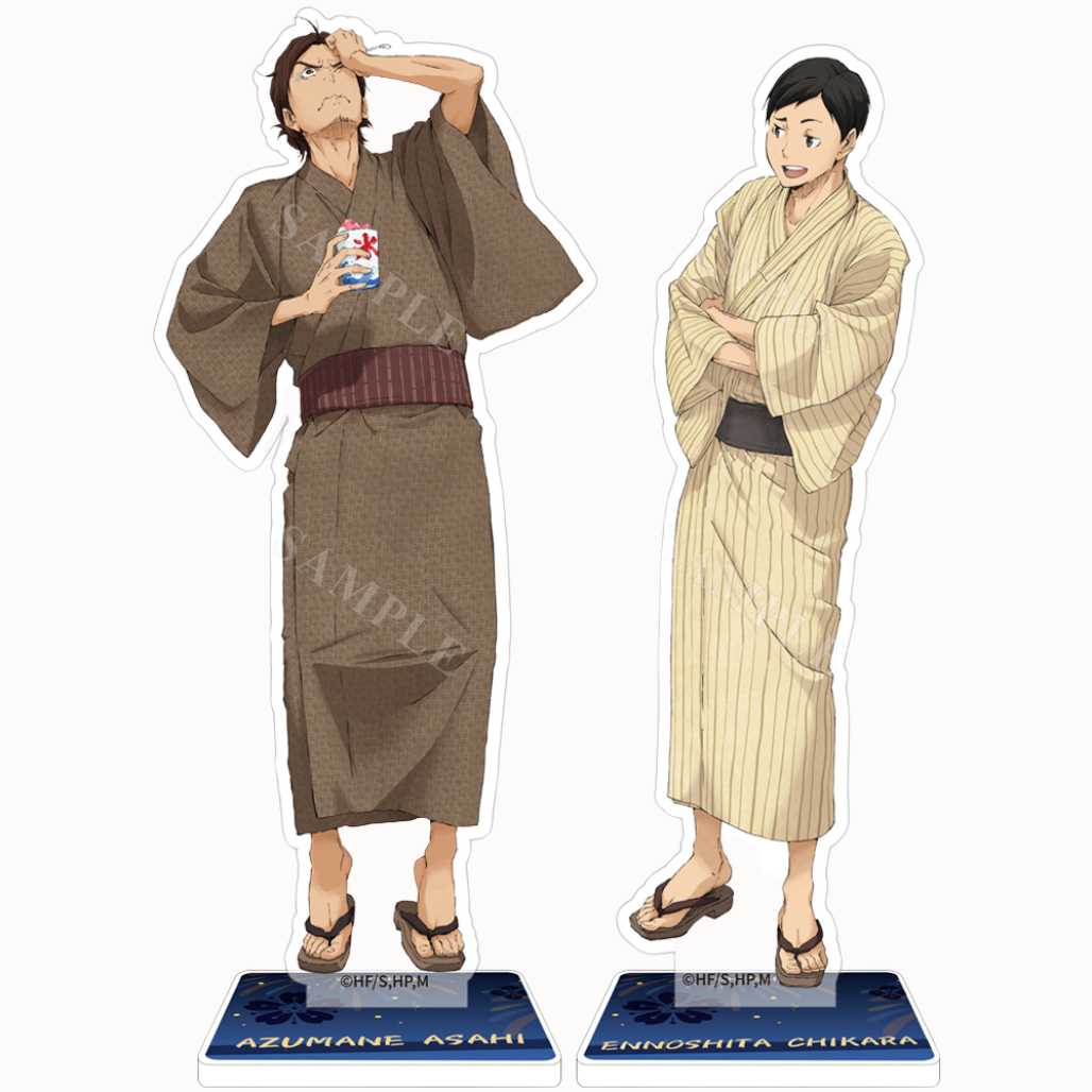 Haikyuu Characters Kimono Acrylic Anime Standees - FIHEROE.