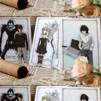 Thumbnail for Death Note Characters Anime Poster Board Cards - FIHEROE.