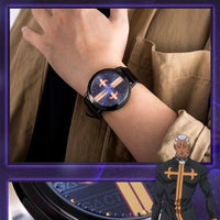 Thumbnail for JJBA Part 6 Father Pucci White Snake Anime WristWatch - FIHEROE.
