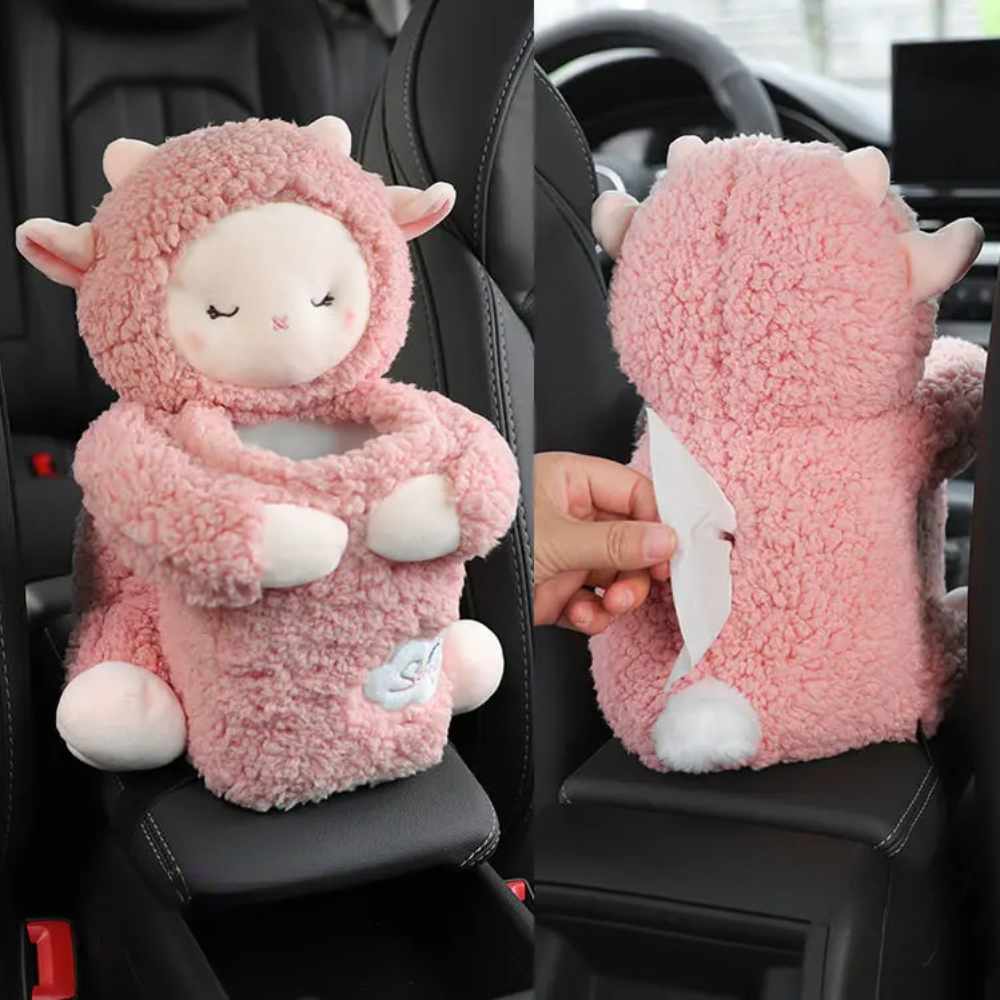 Cute Anime Stuffed Animals Car Tissue Bin - FIHEROE.