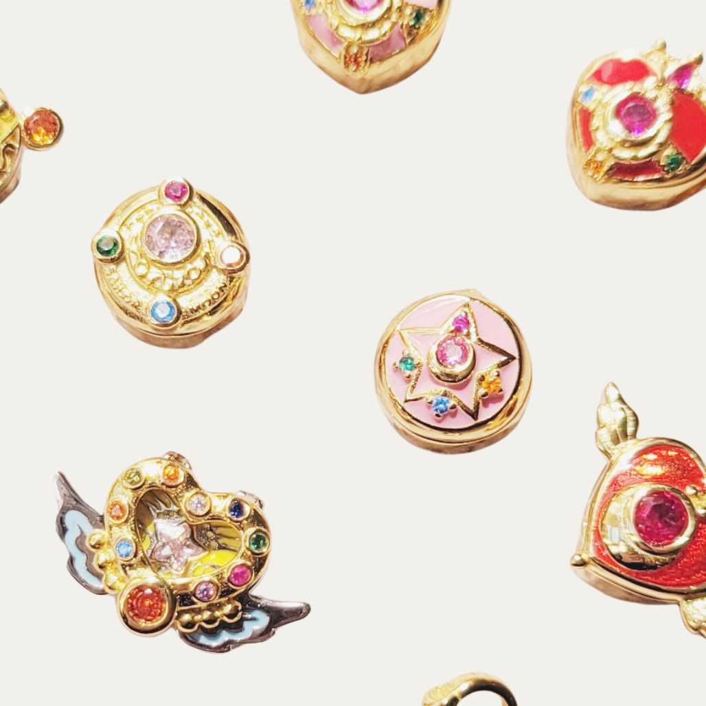 Sailor Moon Pandora Style Silver Charm Beads - FIHEROE.