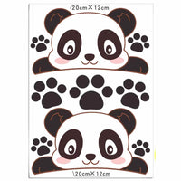 Thumbnail for Big Panda Paws Cartoon Anime Car Stickers - FIHEROE.