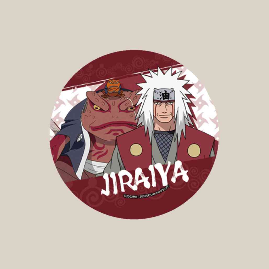 Naruto Shippuden Legendary Sannin Anime Badges