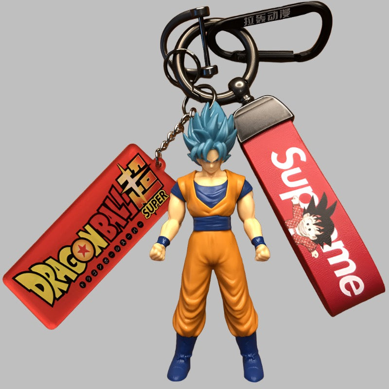 Dragon ball z figure fashion keychain