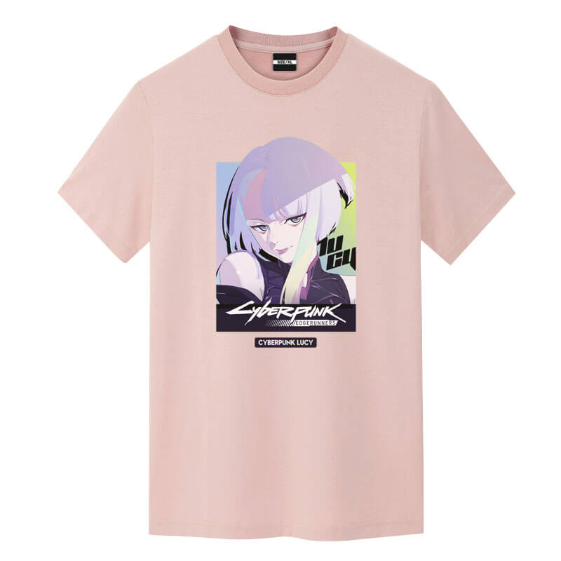 CyberPunk Edgerunners Lucy Haze Anime Shirt - FIHEROE.