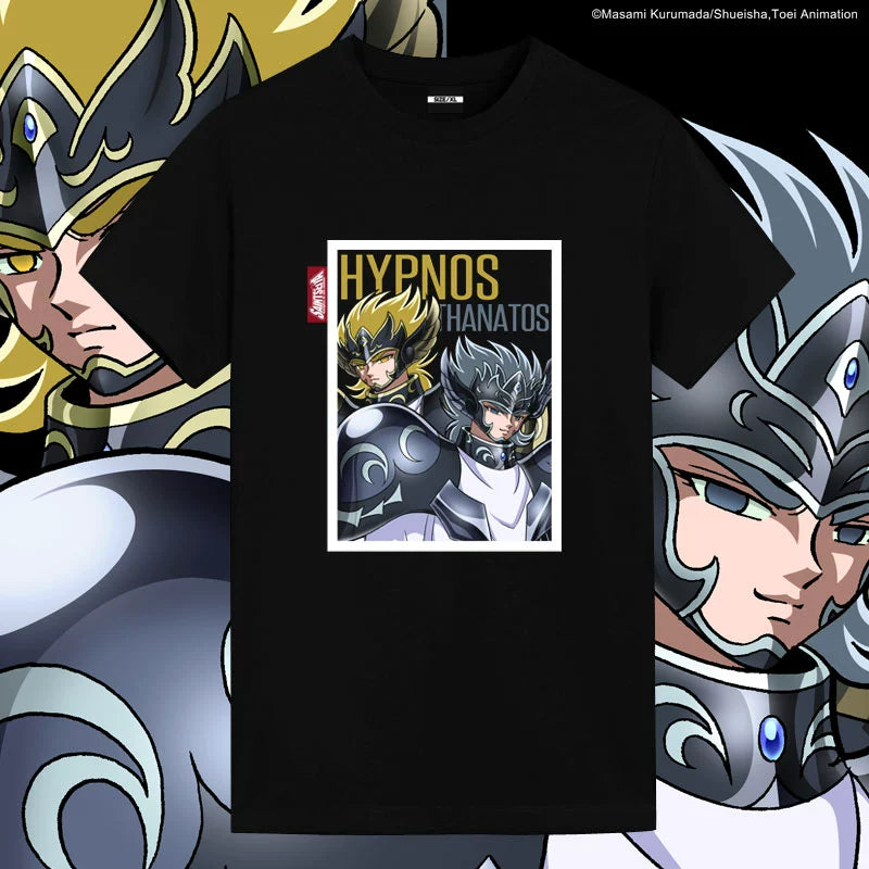 Saint Seiya Hyanos Thanatos Anime Graphic Tee