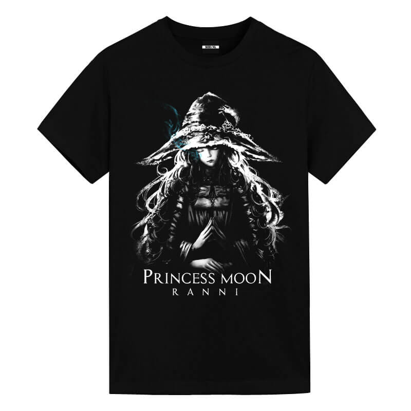 Elden Ring Game Black Anime Graphic Tee - FIHEROE.